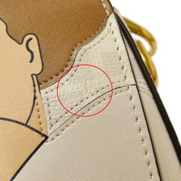 FENDI Bag Handbag Baguette Zucca Multicolor Ivory White Bikini - Picture 9 of 16